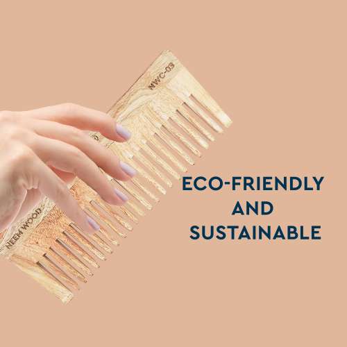 GUBB: Wide Teeth Neem Comb