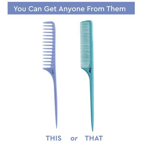 GUBB: Pin Tail Hair Comb