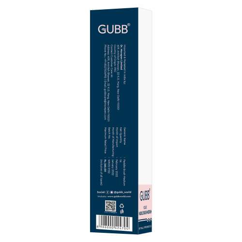 GUBB: Paddle Hair Brush Medium Vogue Range