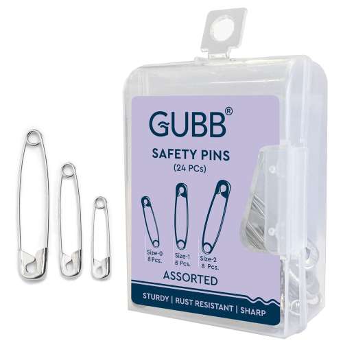 GUBB: Safety Pins Assorted Size