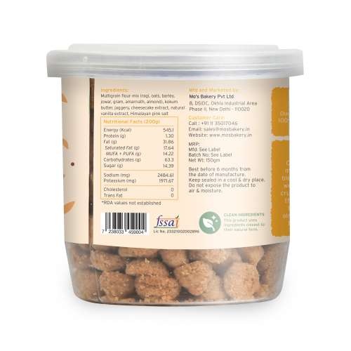 MOS Bakery: Cheesecake Multigrain Cookies - 150g