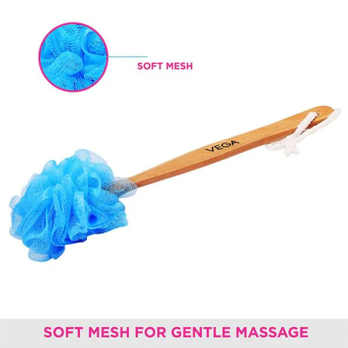 VEGA: Wooden Handle Bath Brush