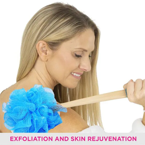 VEGA: Wooden Handle Bath Brush