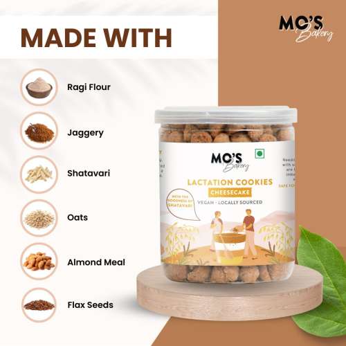 MOS Bakery: Lactation Cookies Cheesecake - 300g