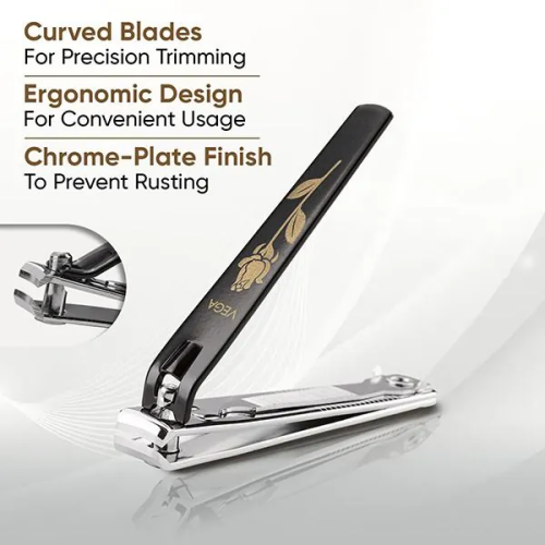 VEGA: Nail Clipper (Large) - Black