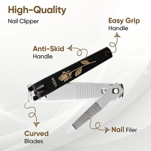 VEGA: Nail Clipper (Large) - Black