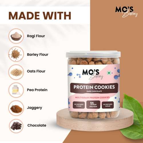 MOS Bakery: Dark Chocolate Protein Cookies - 200g