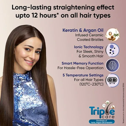 VEGA: LitStyle L1 Hair Straightener Brush
