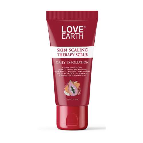 Love Earth: Skin Scaling Therapy Scrub Daily Exfoliation - 50gm