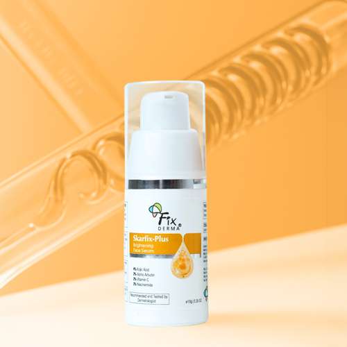 Fixderma: Skarfix Plus 4% Kojic Acid Brightening Face Serum 10ml