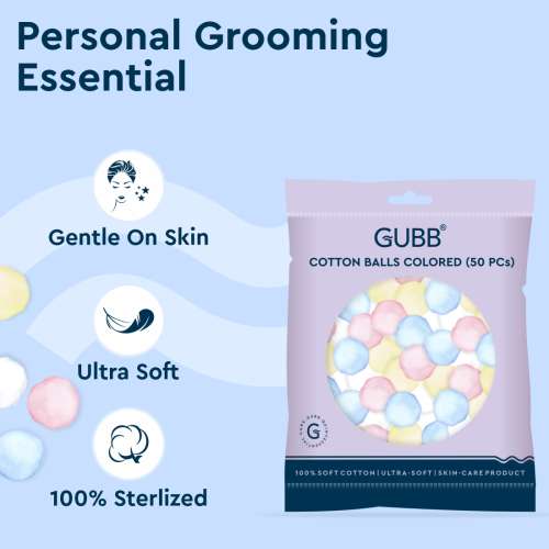 GUBB: Cotton Colored Balls 50S