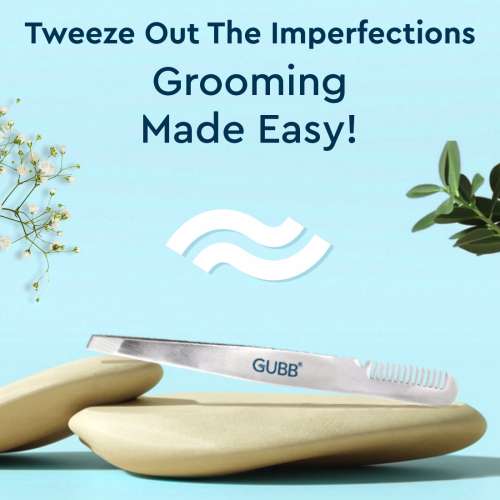 GUBB: Dual Function Tweezer with Brow Comb