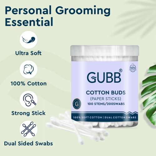 GUBB: Cotton Buds In Paper Stick 100S
