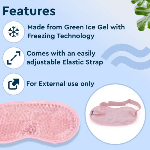 GUBB: Soothing Gel Eye Mask (Pink)