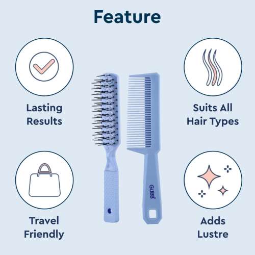 GUBB: Comb & Vent Hair Brush 1 pack