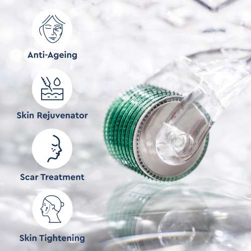 GUBB: Derma Roller Transparnt Green