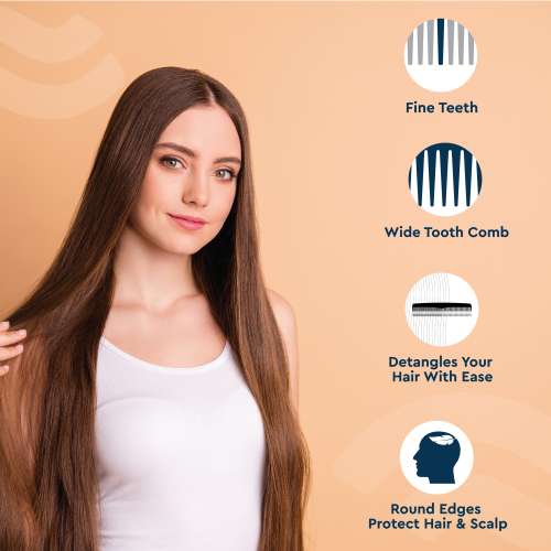 GUBB: Santorini Hues Styling Hair Comb - Medium 1 piece