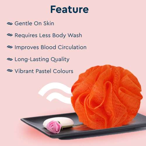 GUBB: Luxe Sponge Round-Coral