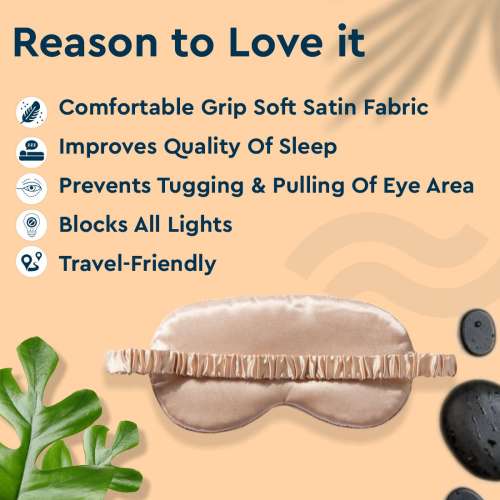 GUBB: Satin Eye Mask (Golden)