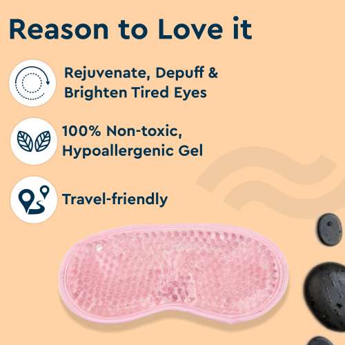 GUBB: Soothing Gel Eye Mask (Pink)