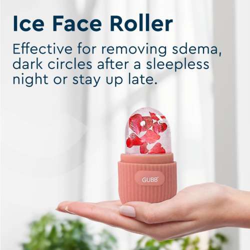 GUBB: Ice Roller Face Massager - Pink