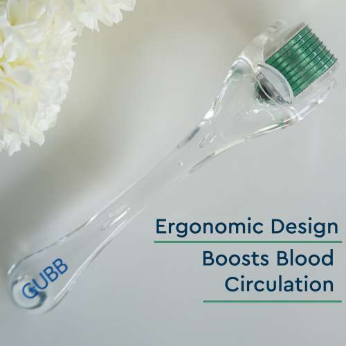 GUBB: Derma Roller Transparnt Green