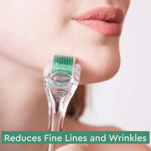GUBB: Derma Roller Transparnt Green