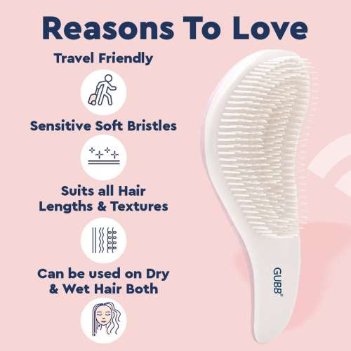 GUBB: Mini Detangling Hair Brush