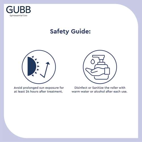 GUBB: Derma Roller Blue