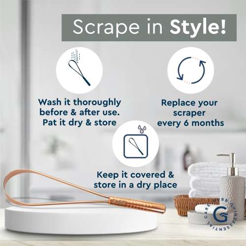 GUBB: Copper Tongue Cleaner Loop