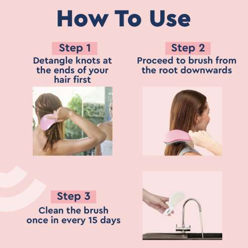 GUBB: Mini Detangling Hair Brush