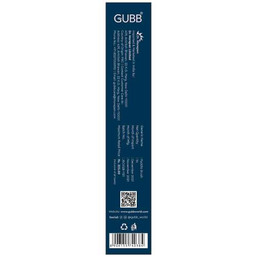 GUBB: Paddle Hair Brush (Tropical Bloom)