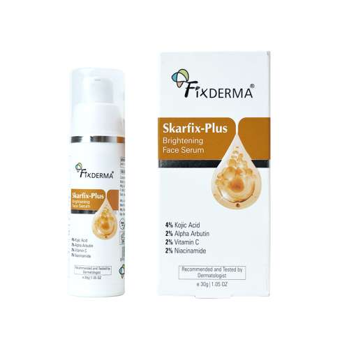 Fixderma: Skarfix Plus 4% Kojic Acid Brightening Face Serum  30ml