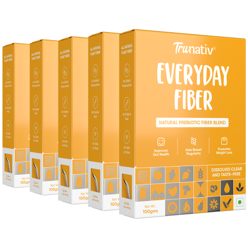 TruNativ: Everyday Fiber Unflavored 100g (Pack of 5)