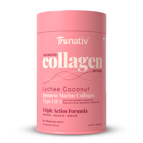 TruNativ: Advanced Collagen Powder- Lychee Coconut (200g)