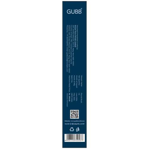 GUBB: Round Hair Brush (Serenity Hues)