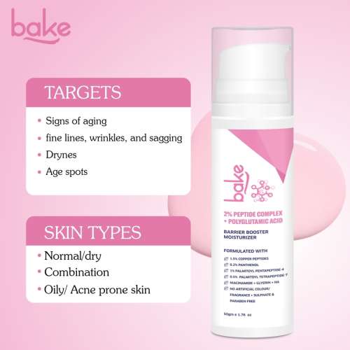Bake Cosmetics: 2% Peptide Complex Moisturizer