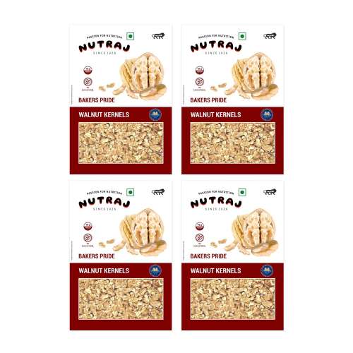Nutraj: Bakers Pride Walnut Kernels 500gm