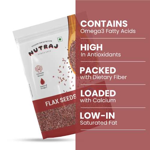 Nutraj: Flax Seeds 200gm