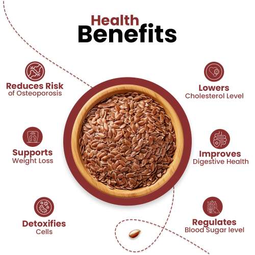 Nutraj: Flax Seeds 200gm