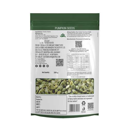 Nutraj: Pumpkin Seeds 200gm