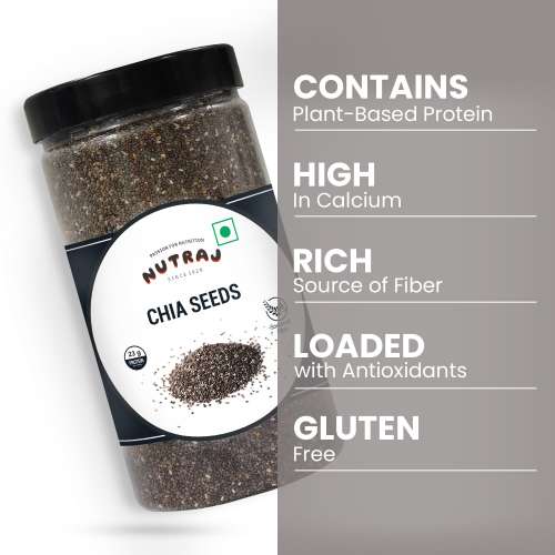Nutraj: Chia Seeds 1000gm