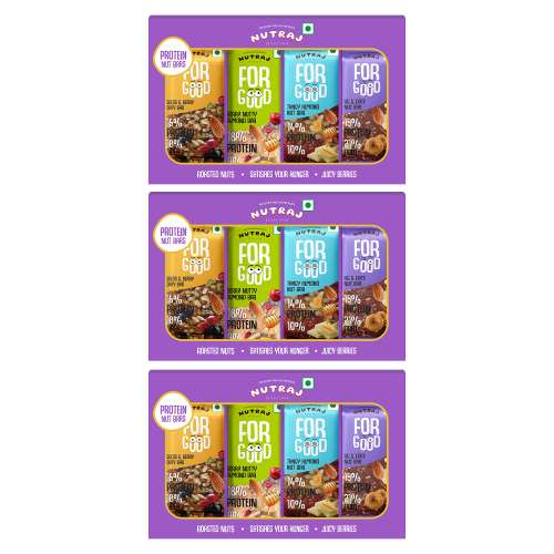 Nutraj: Nutty Protein Bar 800gm