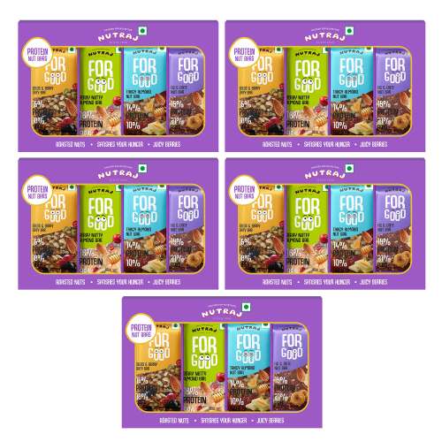 Nutraj: Nutty Protein Bar 800gm