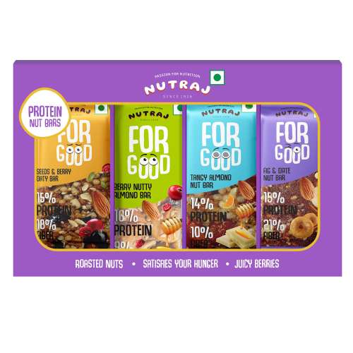 Nutraj: Nutty Protein Bar 400gm