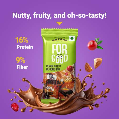 Nutraj: Nutty Protein Bar 300gm