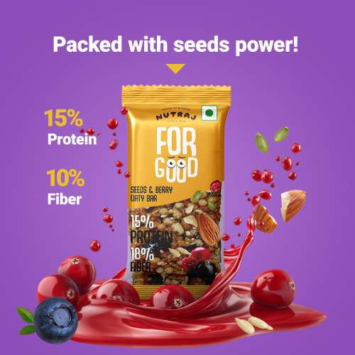 Nutraj: Nutty Protein Bar 100gm