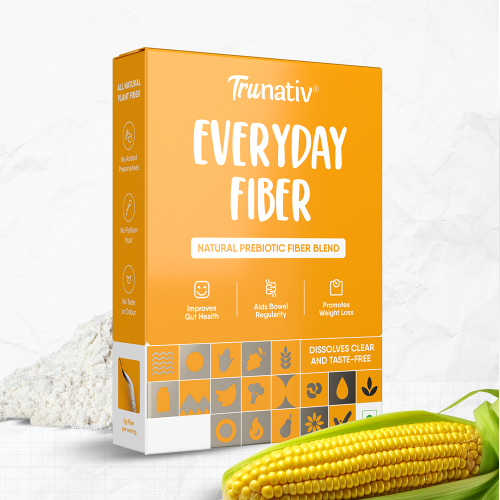 TruNativ: Everyday Fiber| Enhances Digestive Health- Unflavored - 100 gm