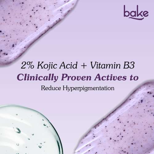 Bake Cosmetics: 2% Kojic Acid Lavender Cloud Body Scrub 200ml