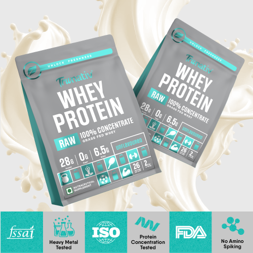TruNativ: Raw Whey Protein Concentrate Powder - Unflavoured - 1kg